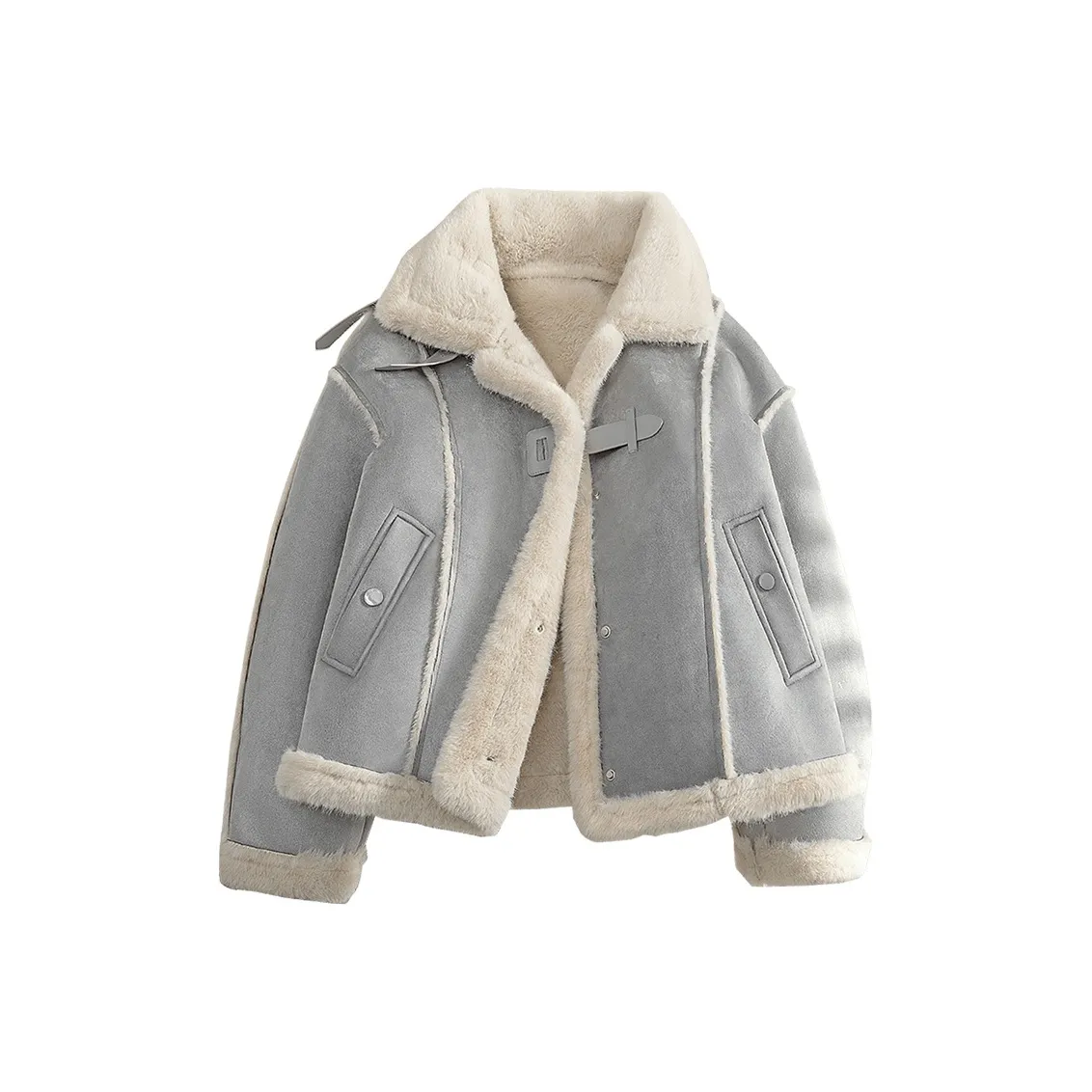 Cypress House Cropped Jacket Women's Light Gray Cypress House Укороченная Куртка Женская Светло-Серый