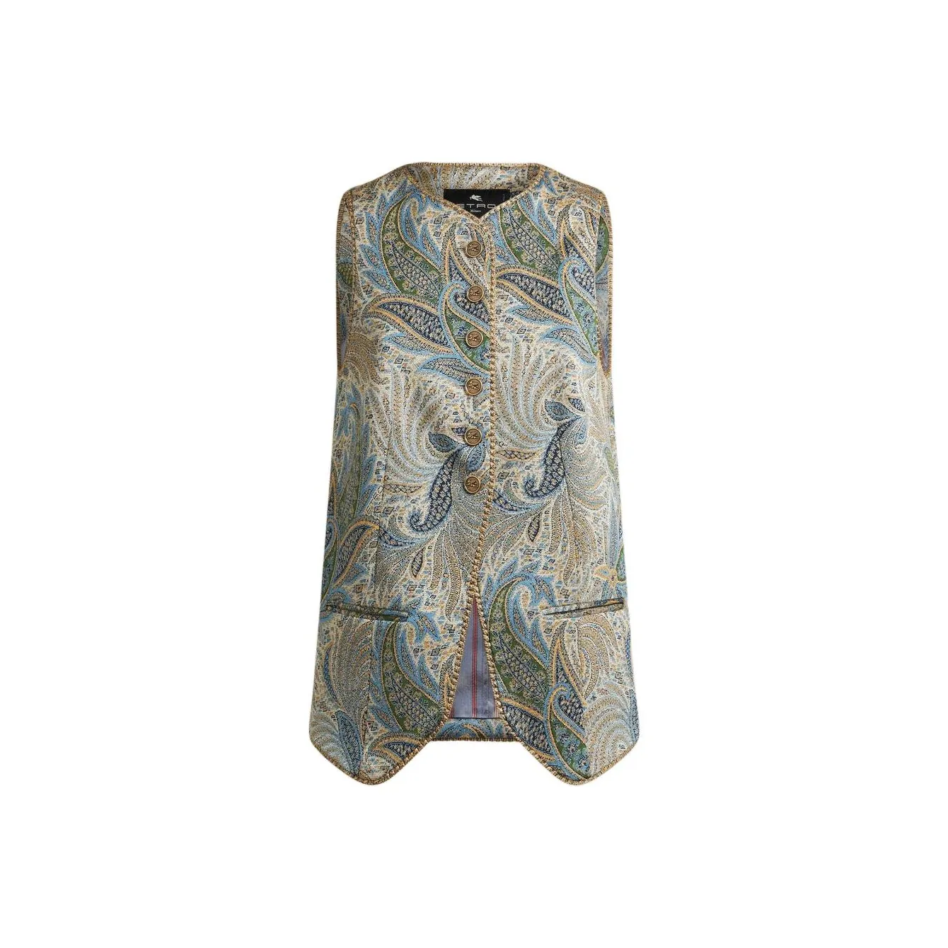 ETRO Paisley Jacquard Waistcoat