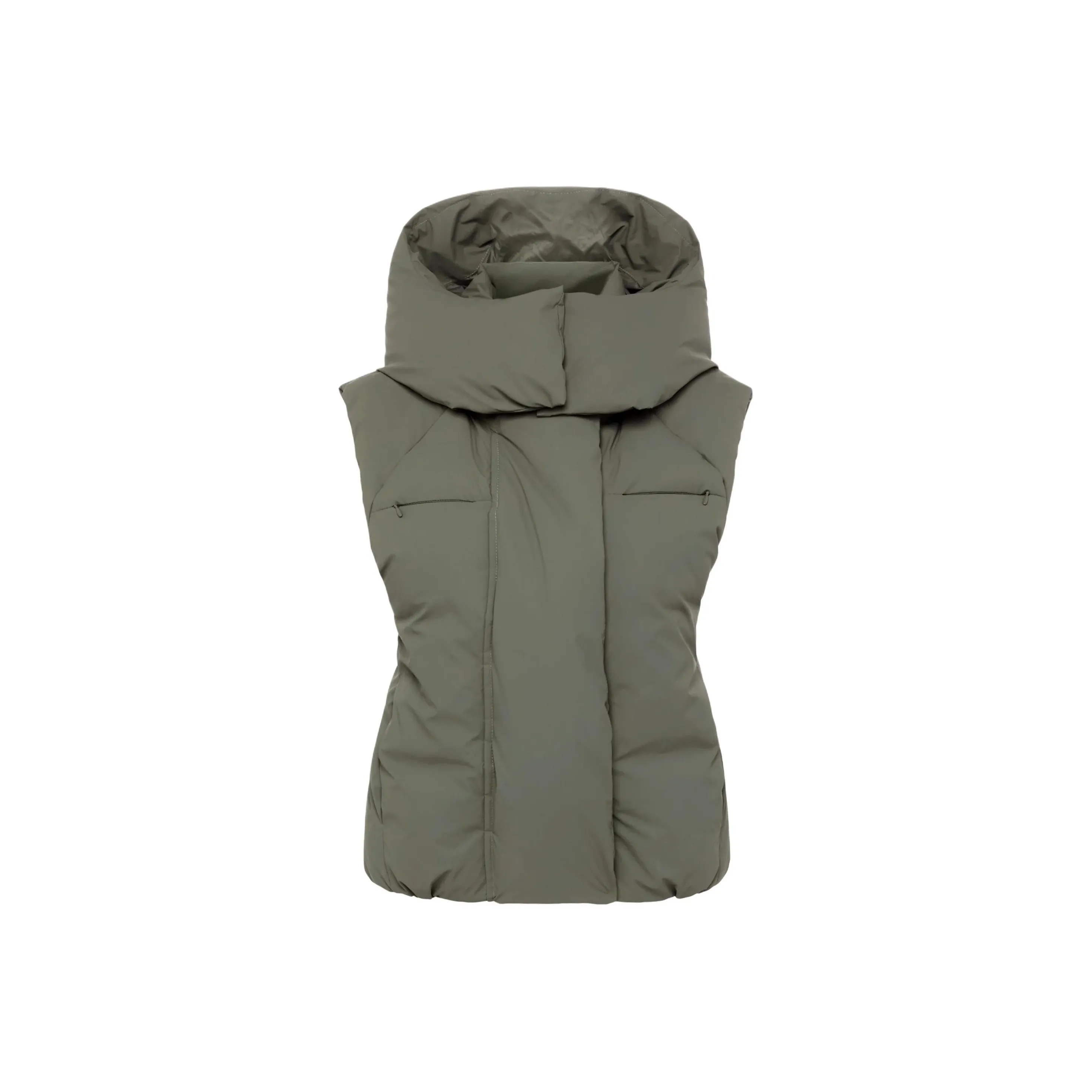 Entire Studios X Khy Entire Studios Collaboration Down Vest Women's Dusty Olive/Dark Olive