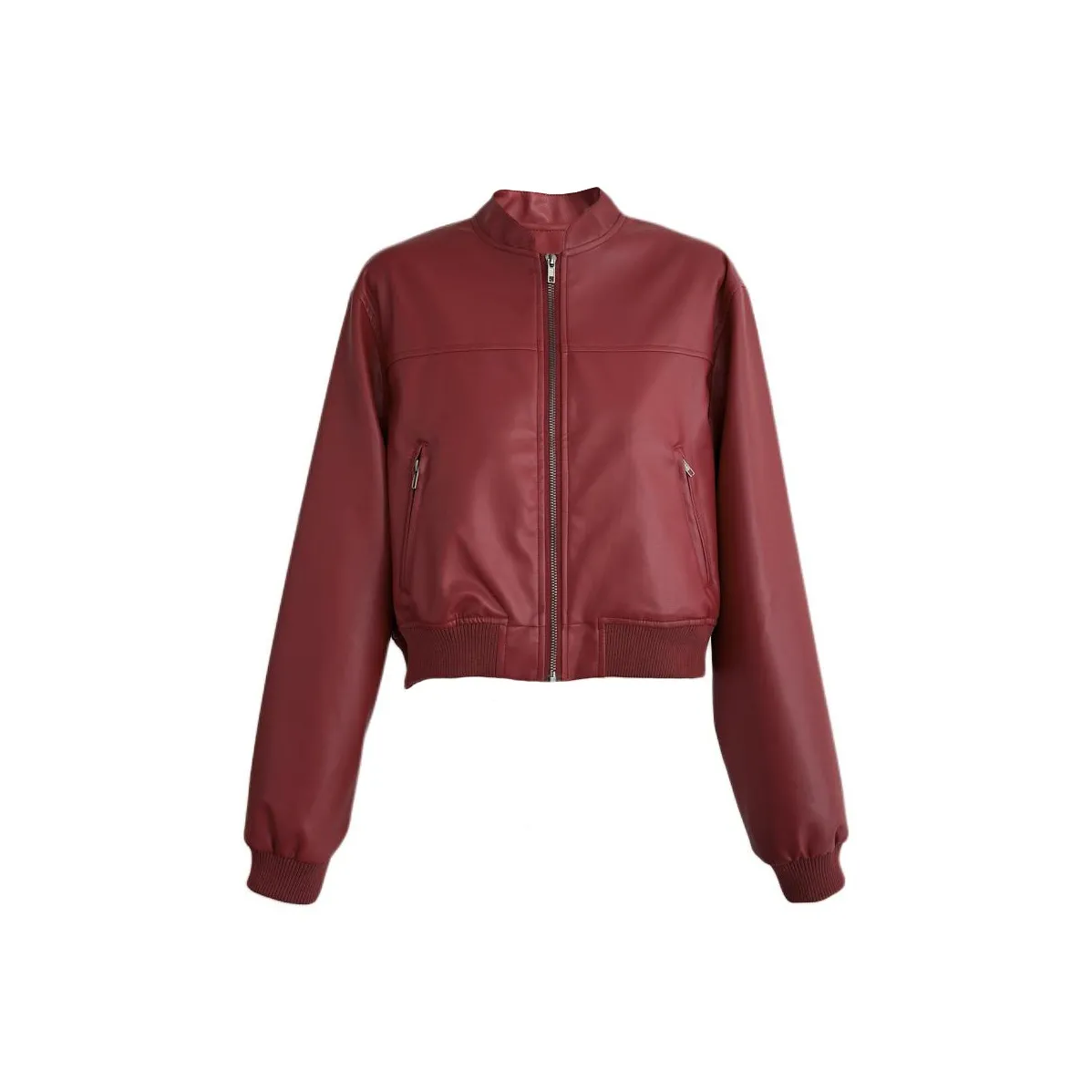 TURN UP Leather Jackets Women's