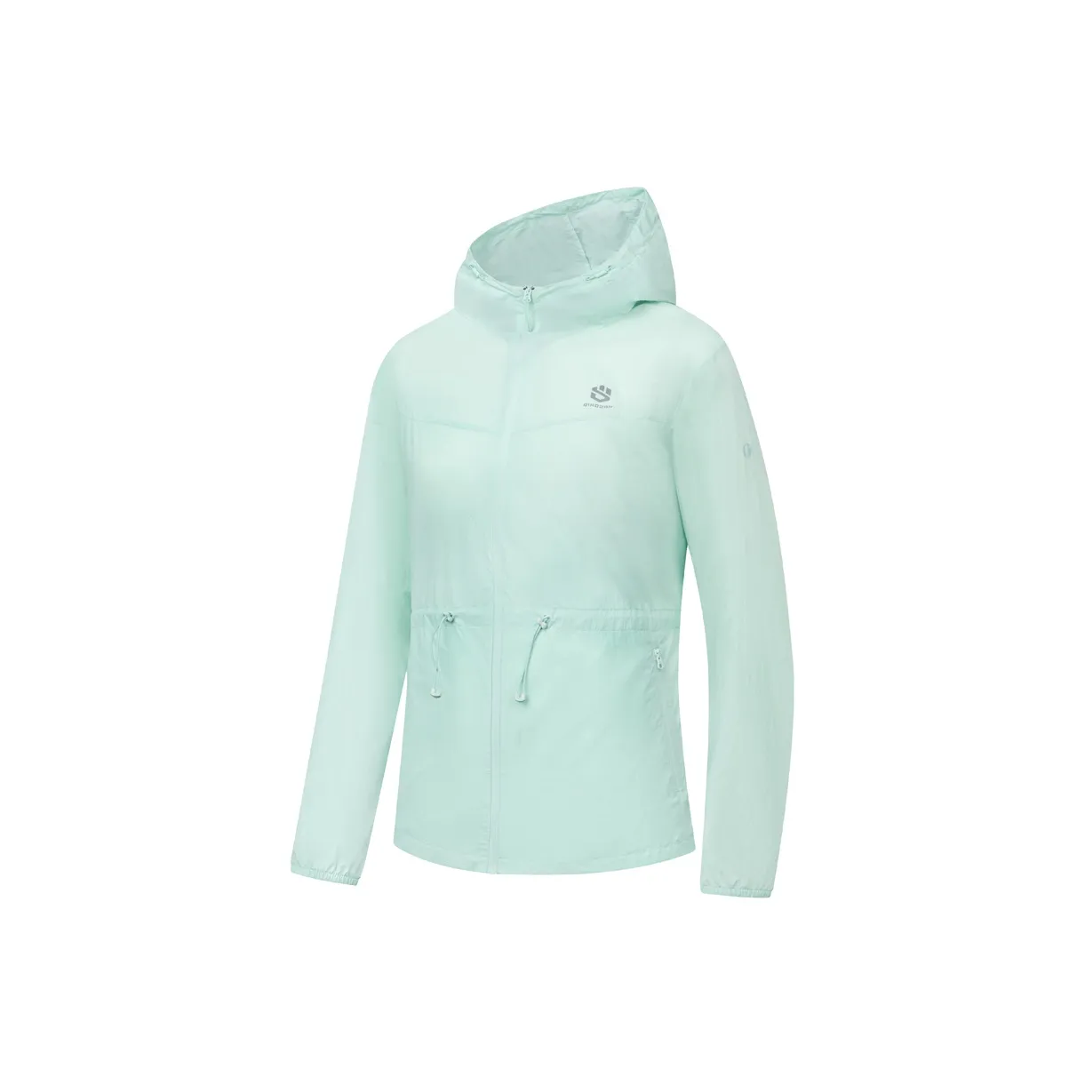 QIAODAN Одежда с защитой от солнца Женская Ветер Бирюзовый