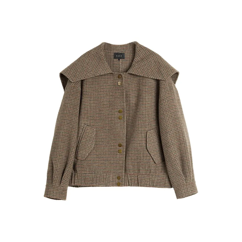 ELLE Кофе Женские Пальто