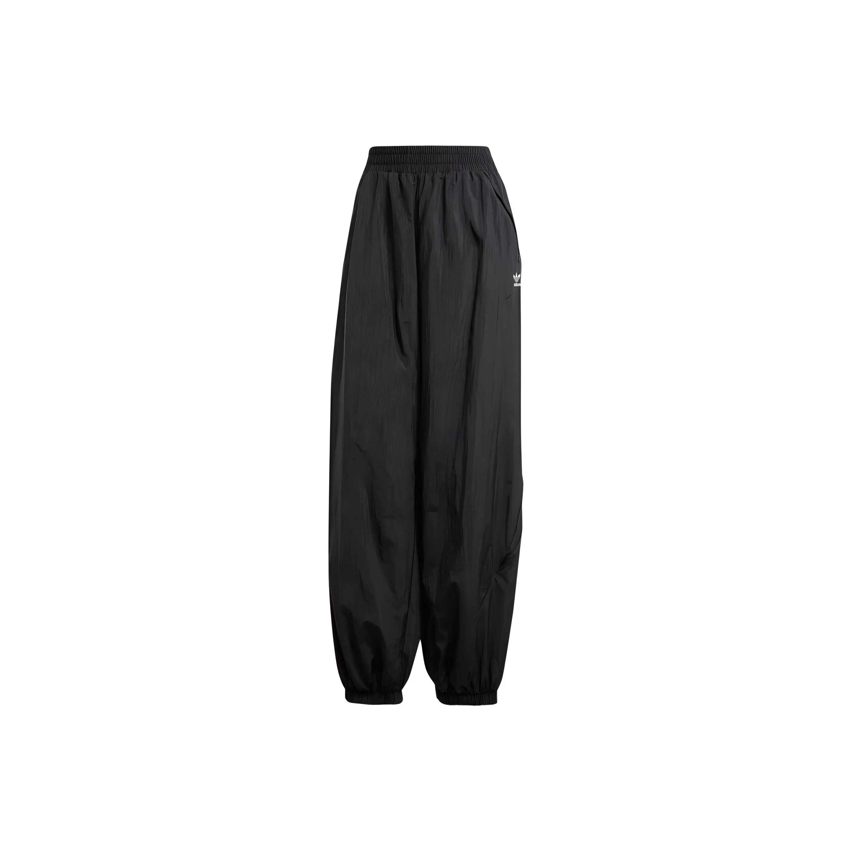 Adidas Originals Широкие брюки Ткани вязаные TROUSERS Повседневные брюки Женские Черный