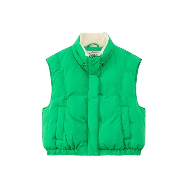 CHUU Лесной зеленый Женский пуховый жилет