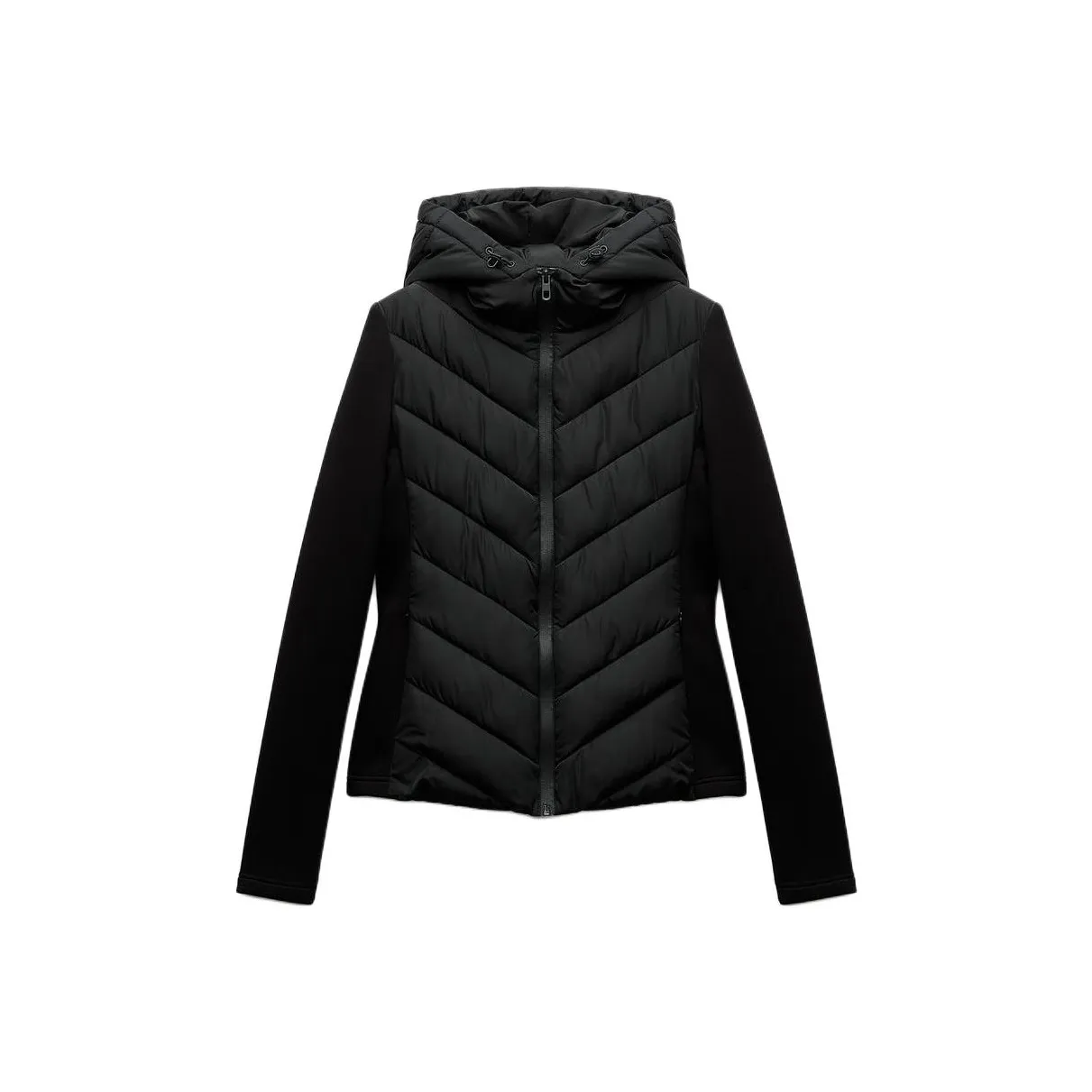 ZARA Puffer Jacket Women's Black