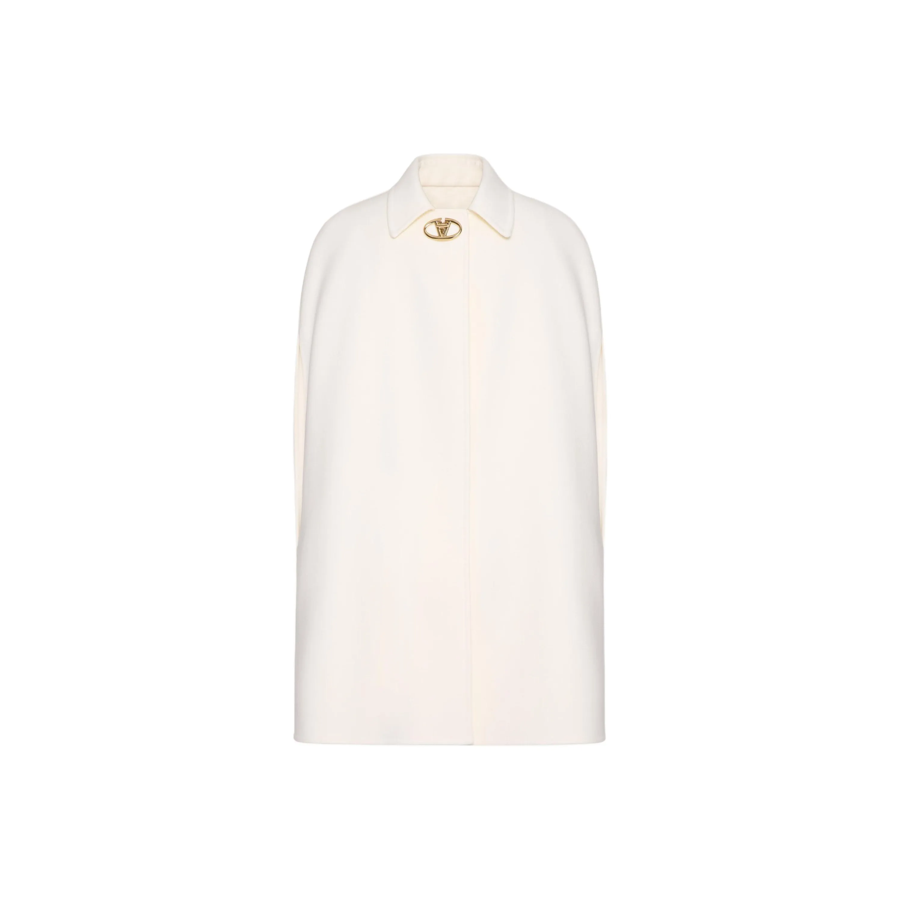 Valentino VLogo Signature Straight Hem Cape