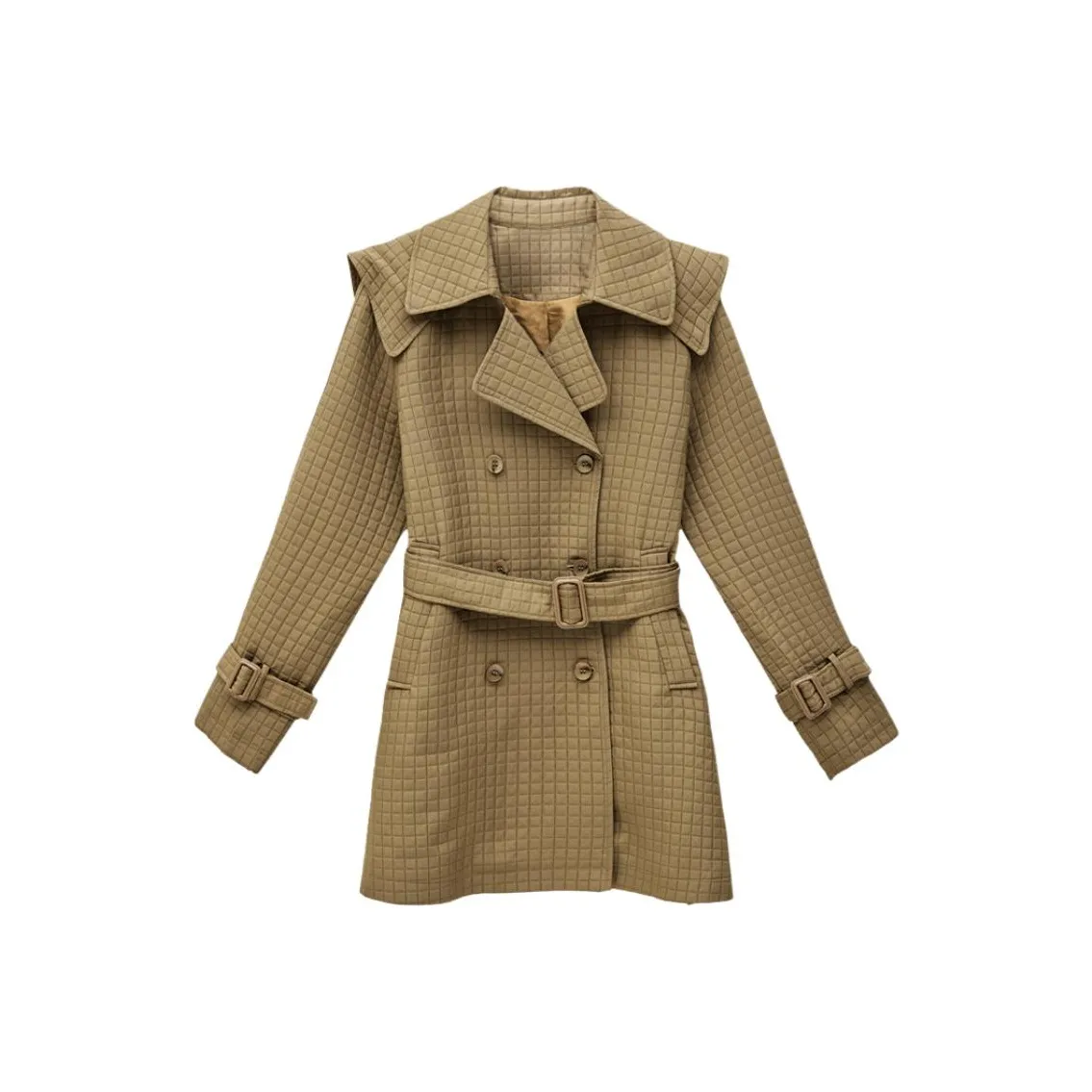 Aoaifu Женские Тренч