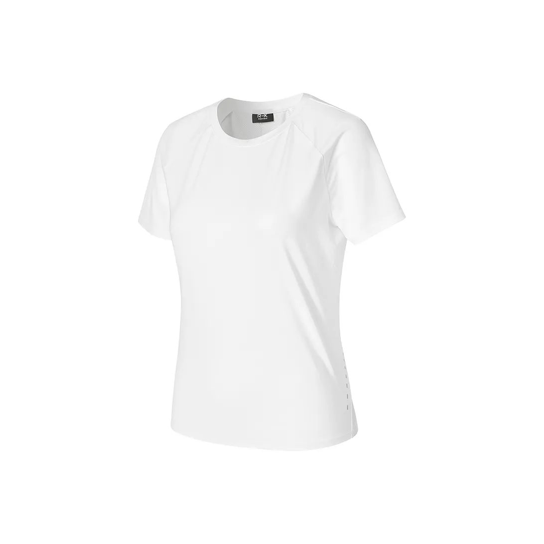 XEXYMIX Йога T-рубашка Женская цвет Слоновая кость