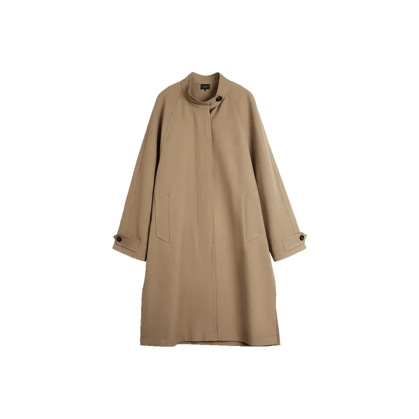 Elle Хаки Женский Тренч