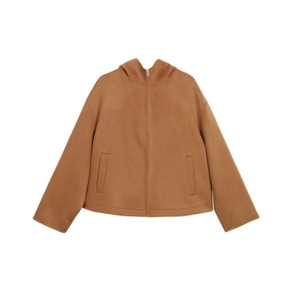 Yiner Верблюжий Женское Пальто