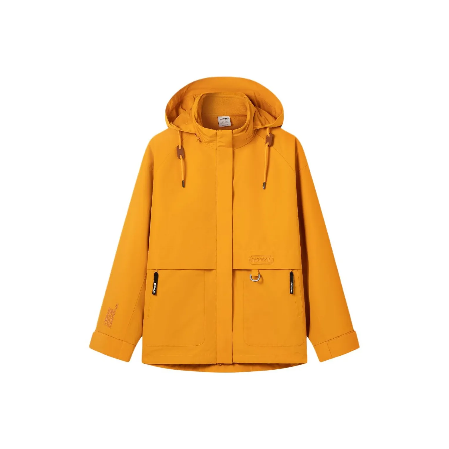 OUTDOOR PRODUCTS Водонепроницаемый Ветрозащитный Дышащий Устойчивый к истиранию Теплоизоляционный ветровка Женские Подсолнух