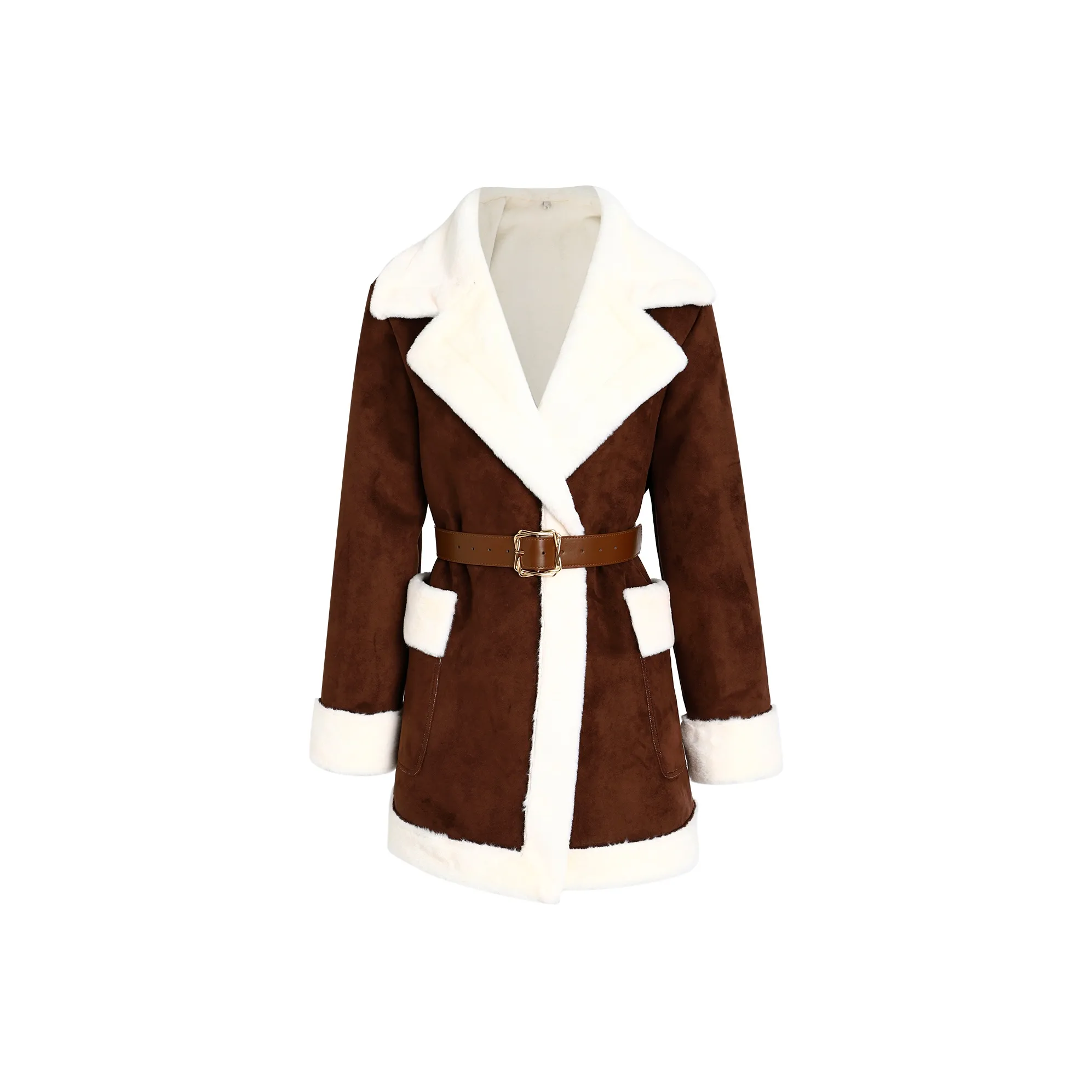 AUI Коричневый Женский Пальто