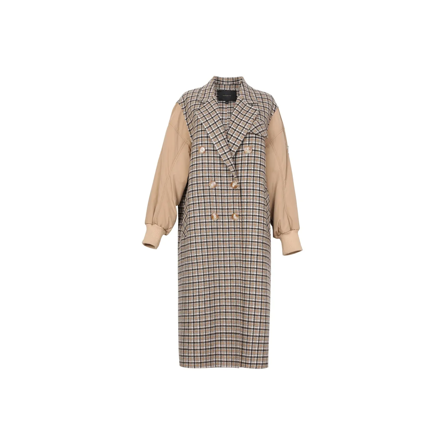 ROEYSHOUSE Куртка Женская Хаки Клетка