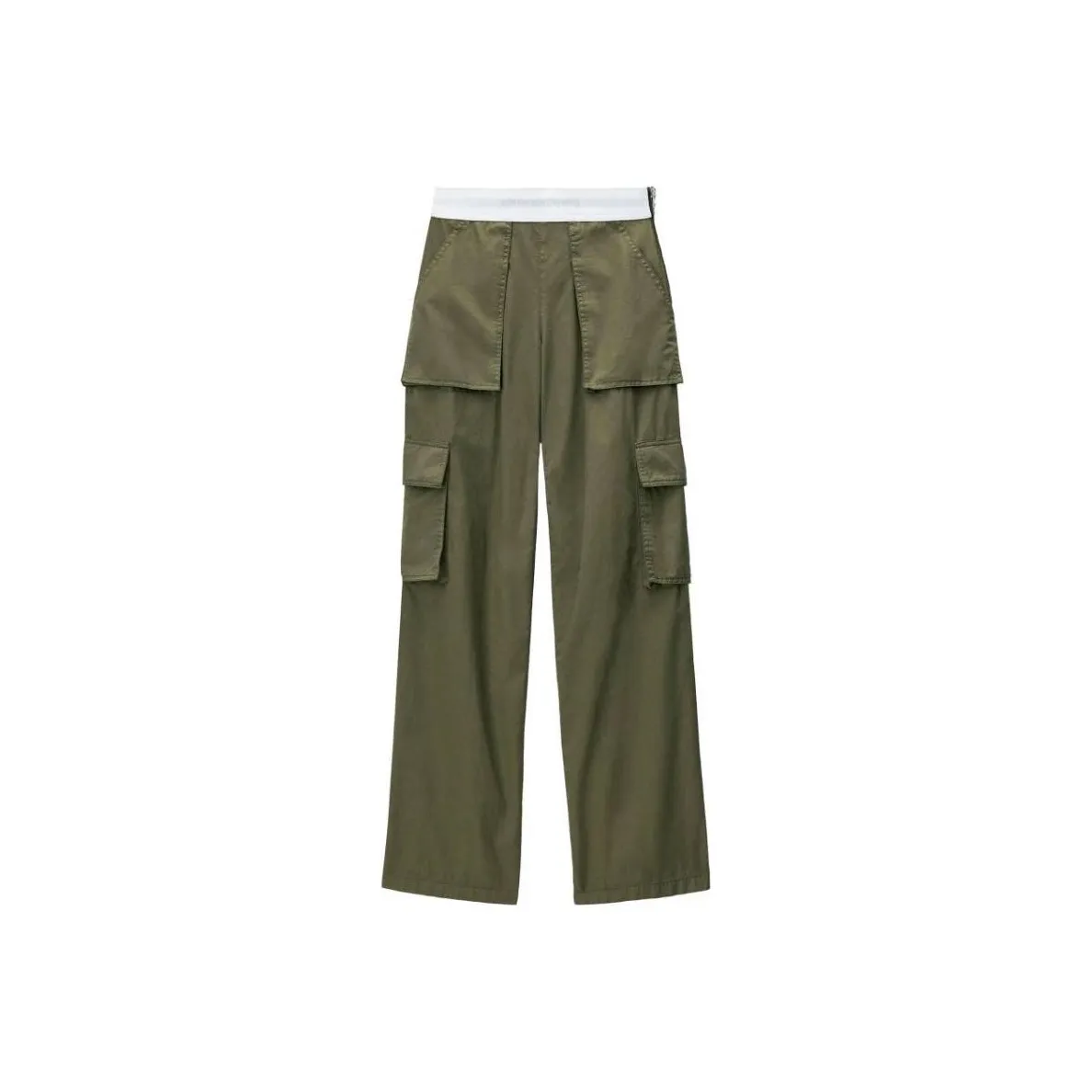 Alexander Wang Wide Leg Cargo Pants