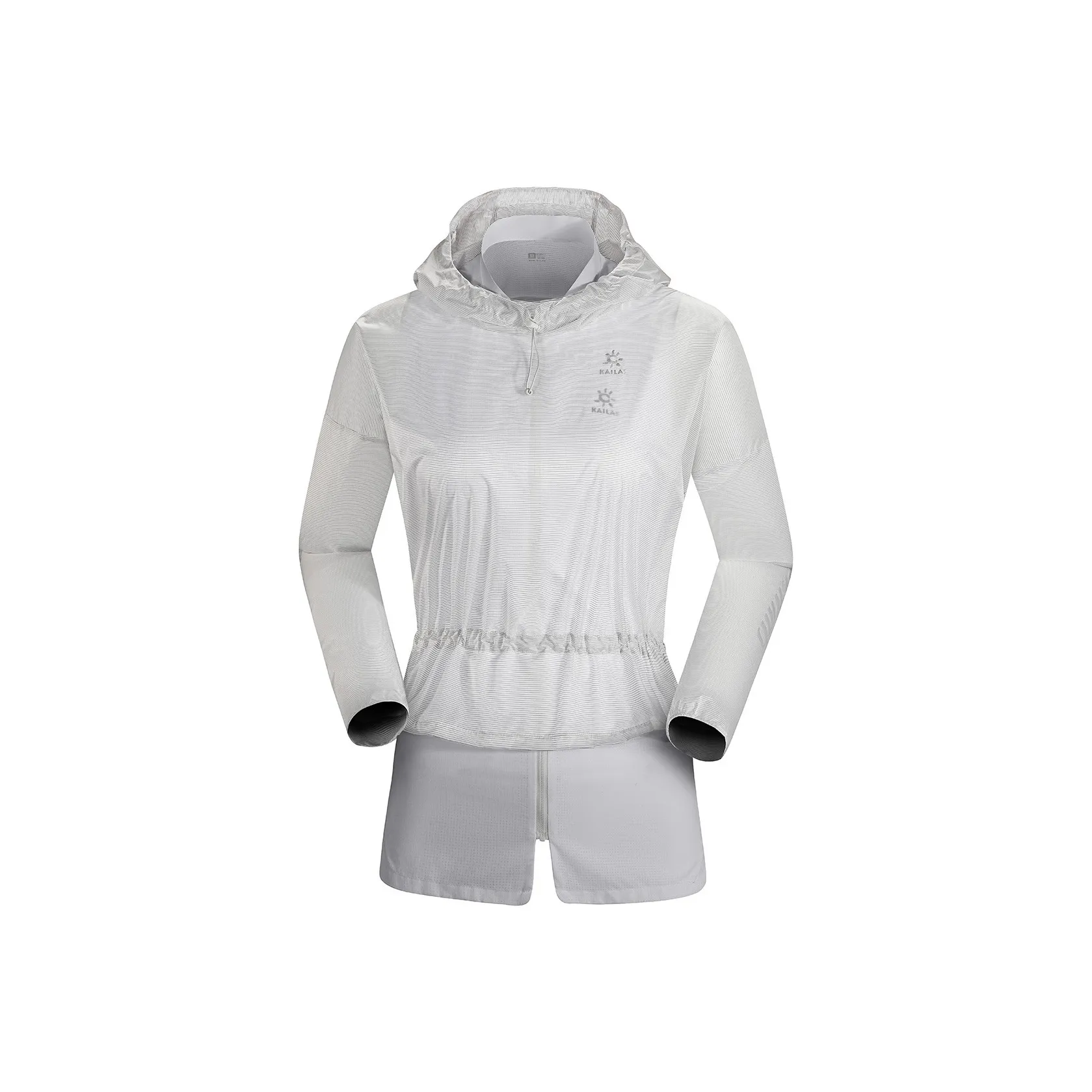 KAILAS Тренчкот Женский Серебряный Серый