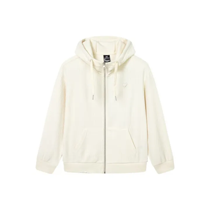 361° Variety Тренировки Коллекция Толстовка Женские Кремовый Белый