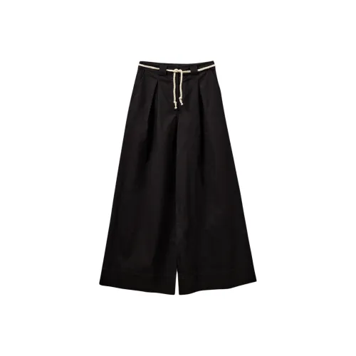 The. garment Черные Женские Повседневные Брюки