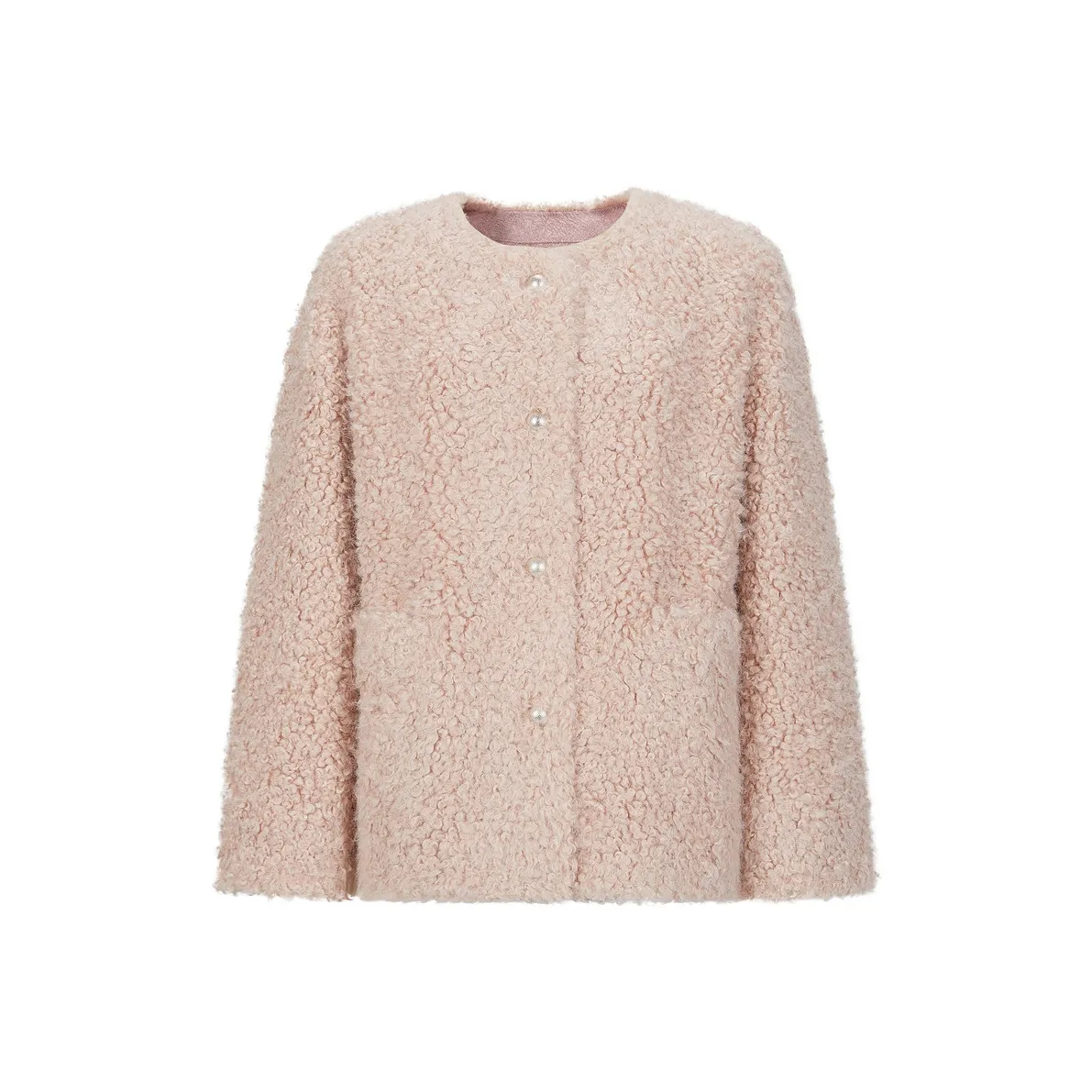 JZ. ANNAKRO Розовый Женские меховые изделия