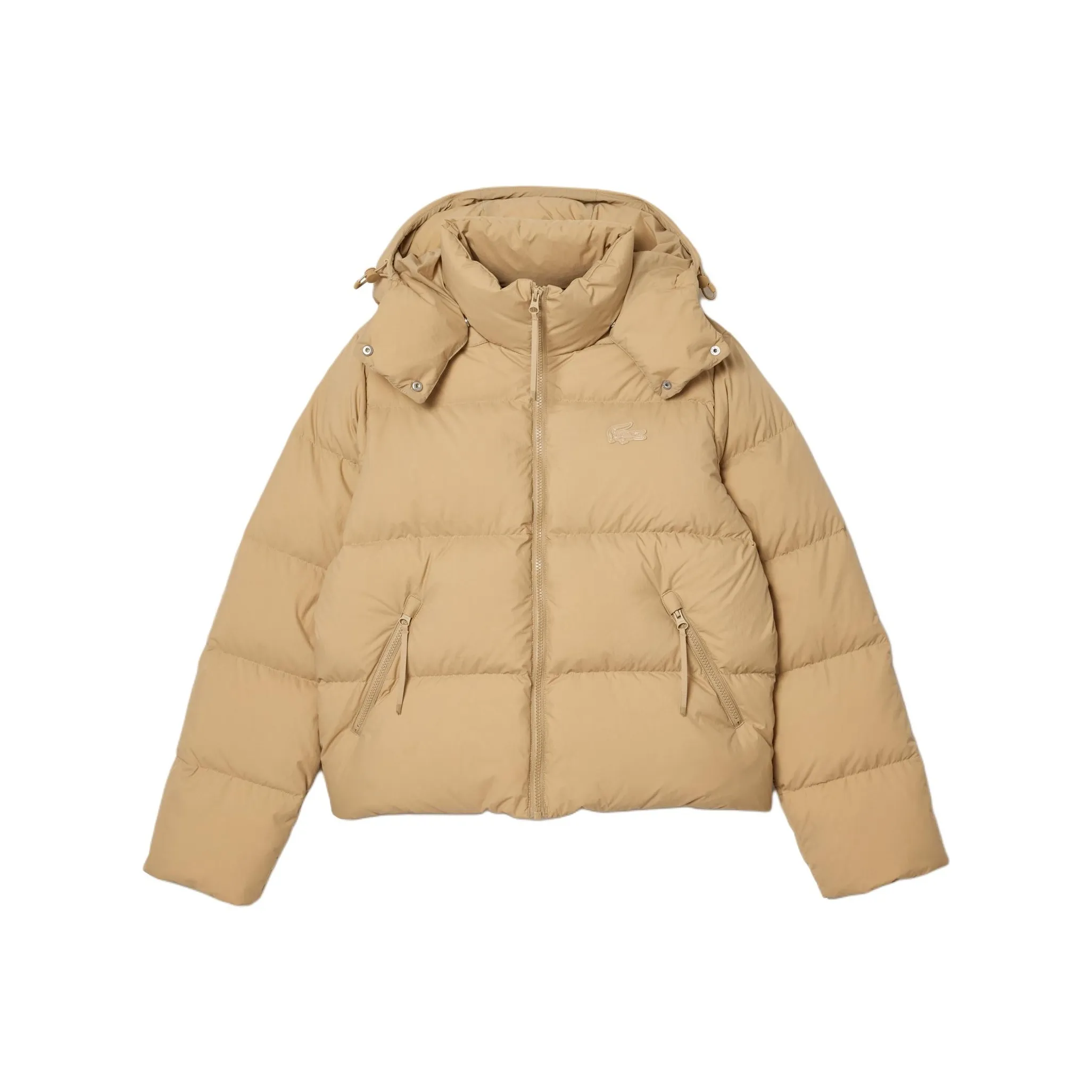 LACOSTE Пуховик Женский Бежевый
