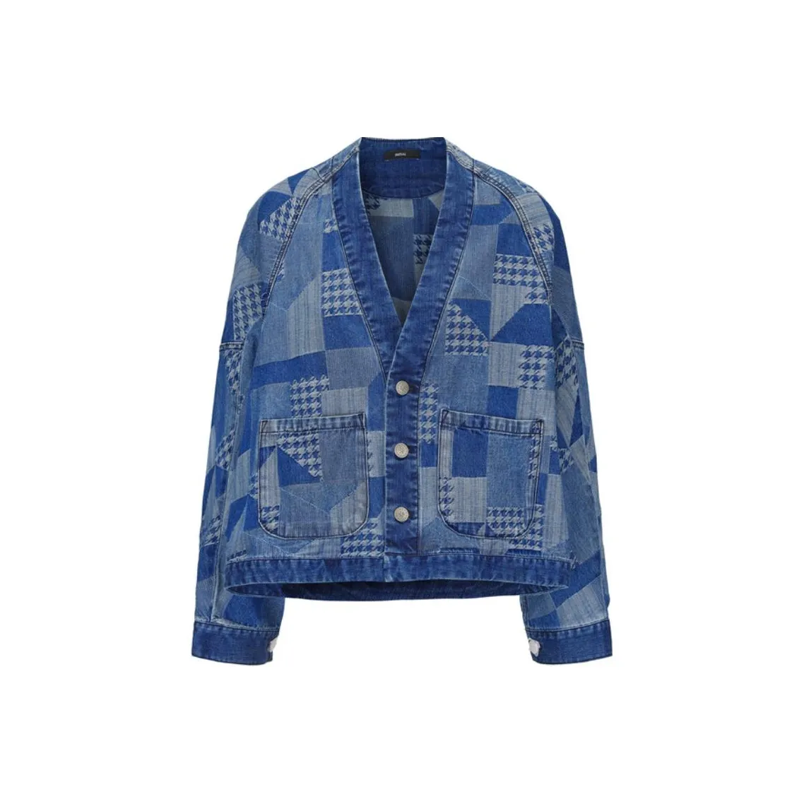 INITIAL Джинсовая куртка женская цвет деним синий