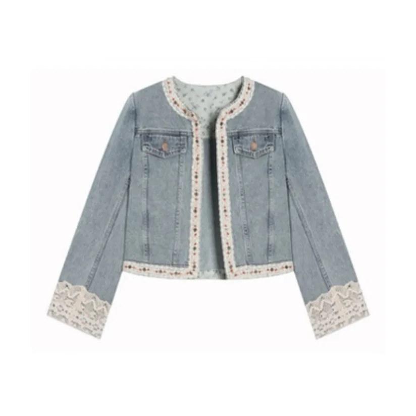 Icicofficial Denim Куртка Женская Цвет на изображении