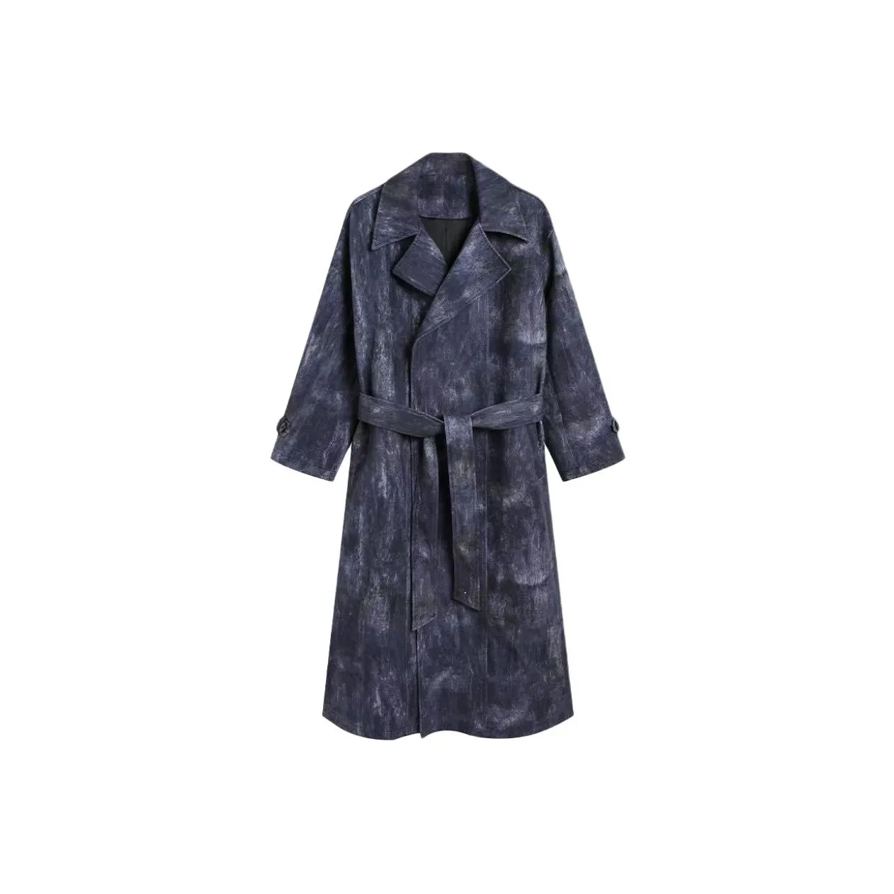 YJ1NGZYZJ Тренчкот Женский Синий