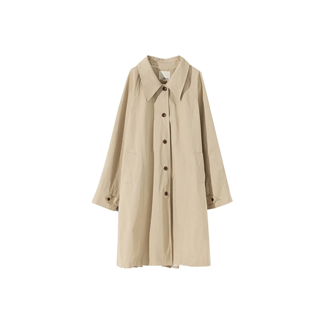 ZIMO Хаки Женский Тренч