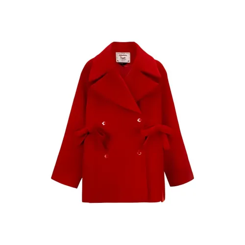 AIVEI Red Женское Пальто