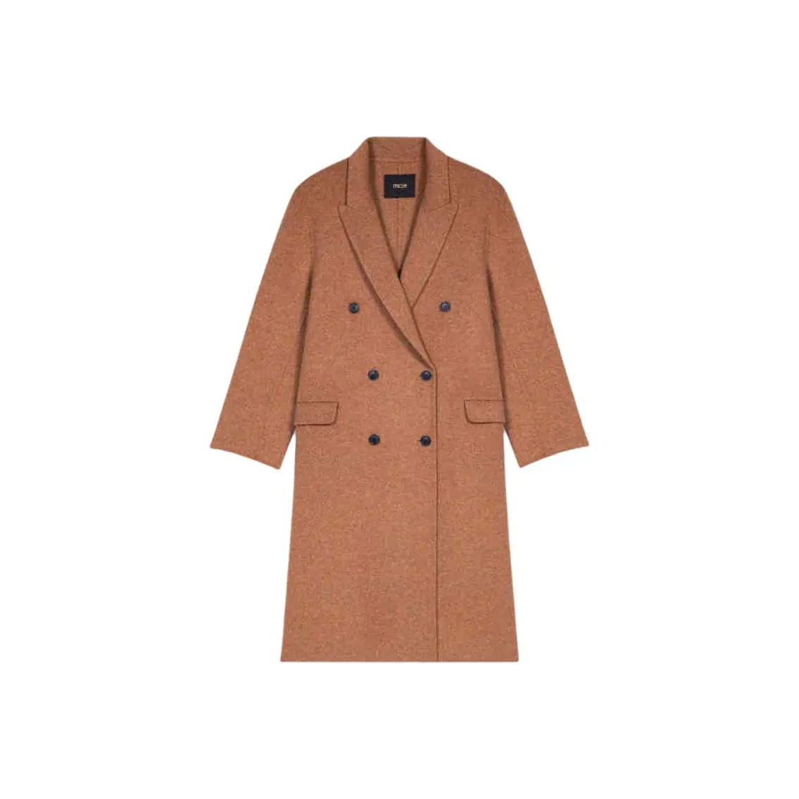 Maje Коричневое Женское Пальто