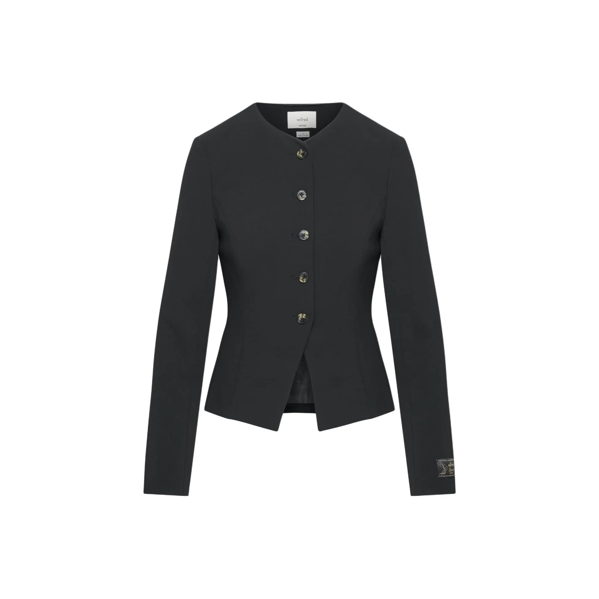 ARITZIA WILFRED Regal Blazer Бизнес-костюм Женский Черный Черный