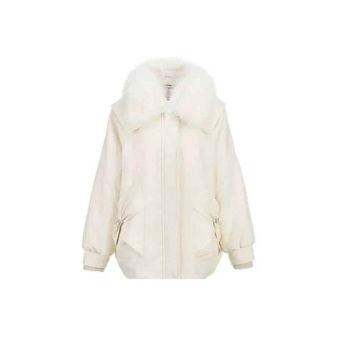 AIVEI PARKA Пальто Женское Молочно-белое