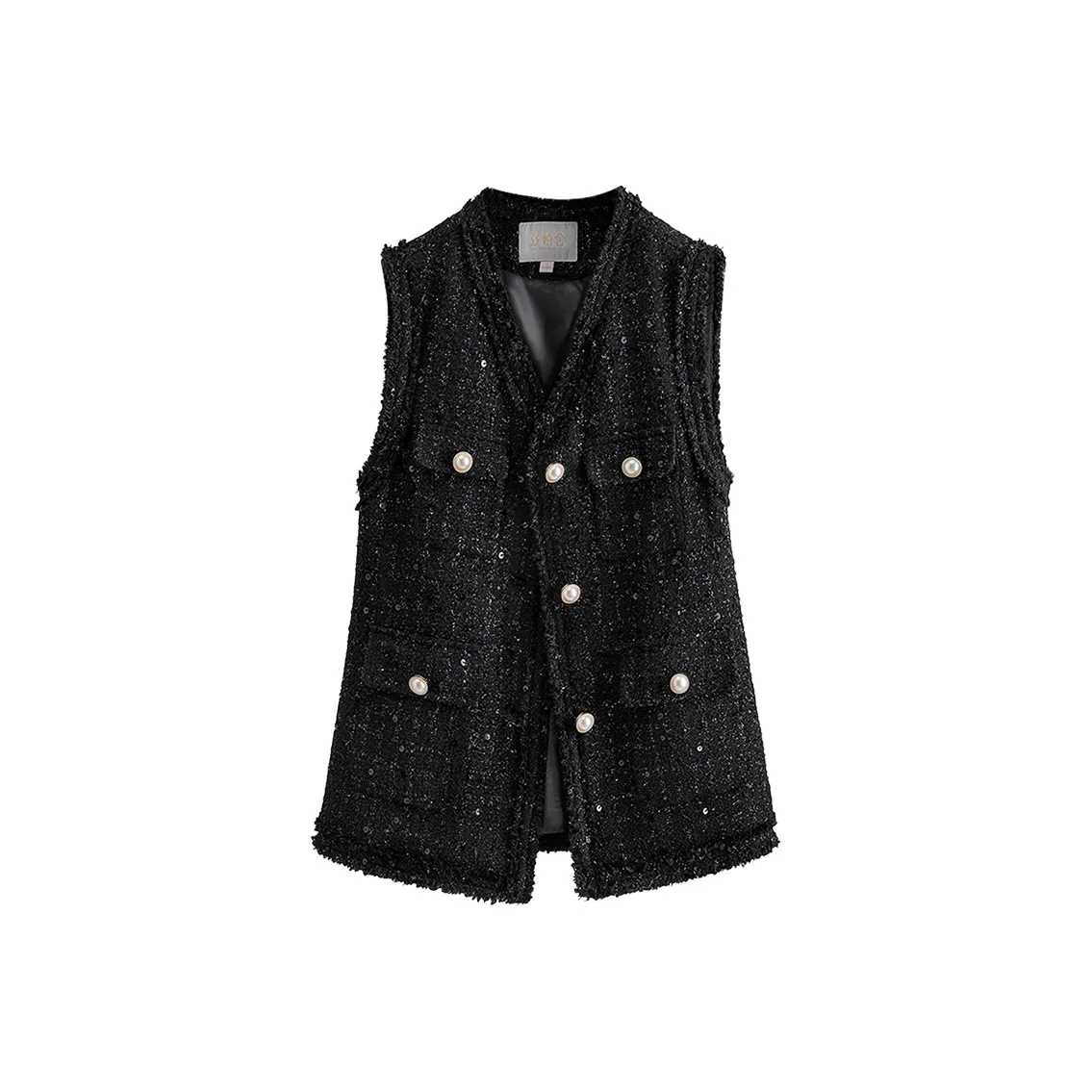 Cypress House Жилет Женский Черный
