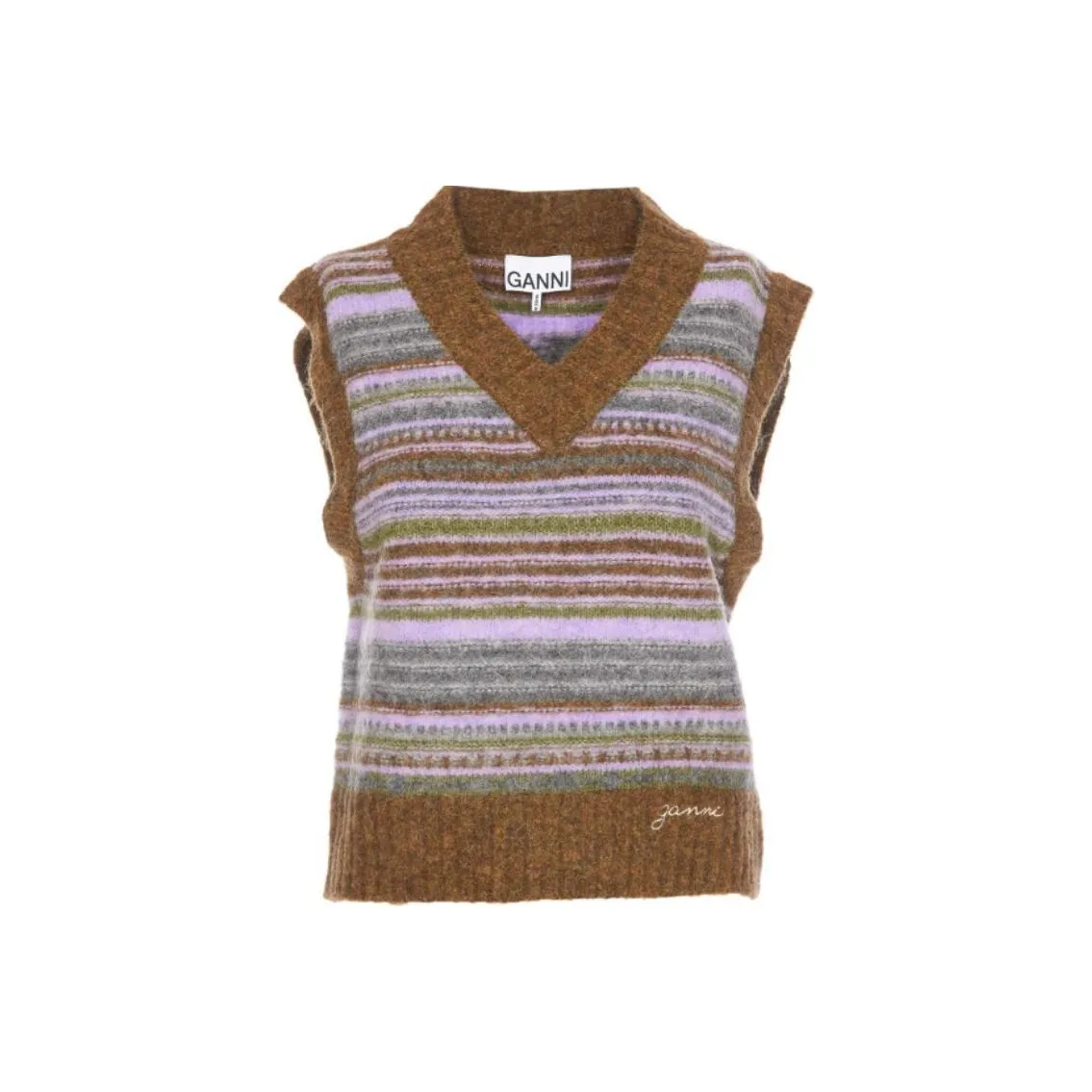 GANNI Многоцветные Женские Жилеты