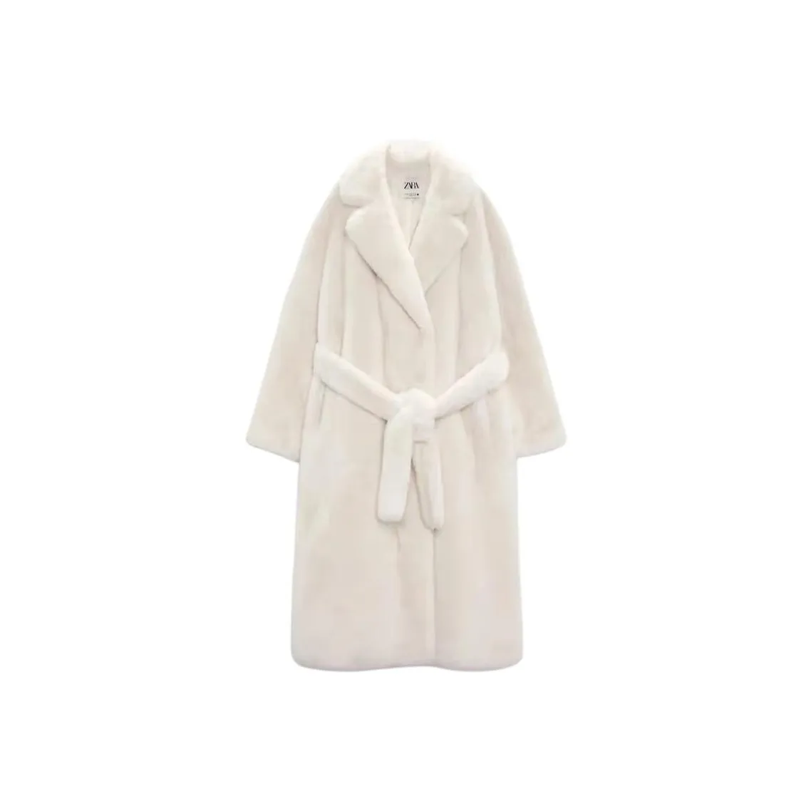 ZARA Белое Женское Пальто