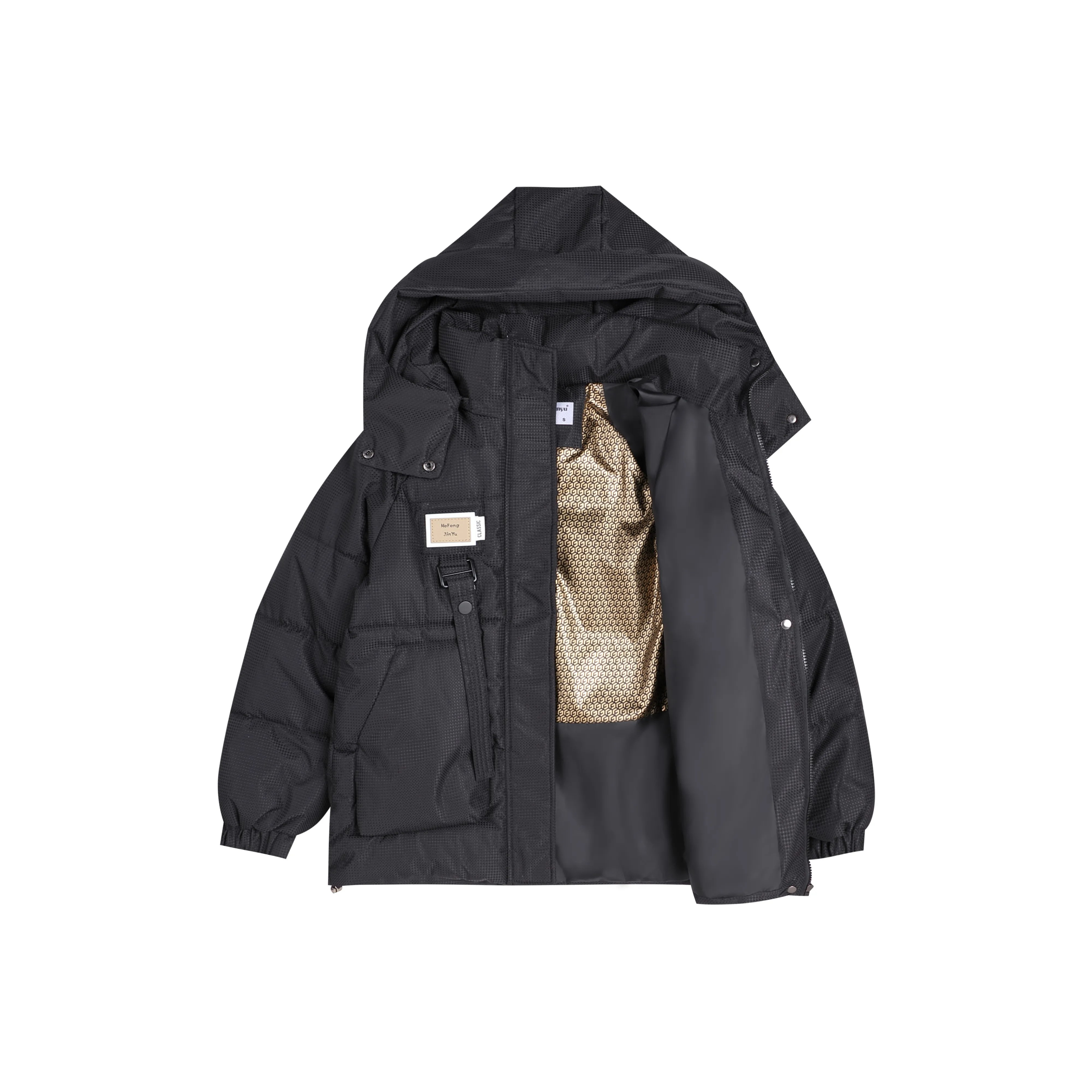 HEFENGJINYU Хлопковый пуховик женский