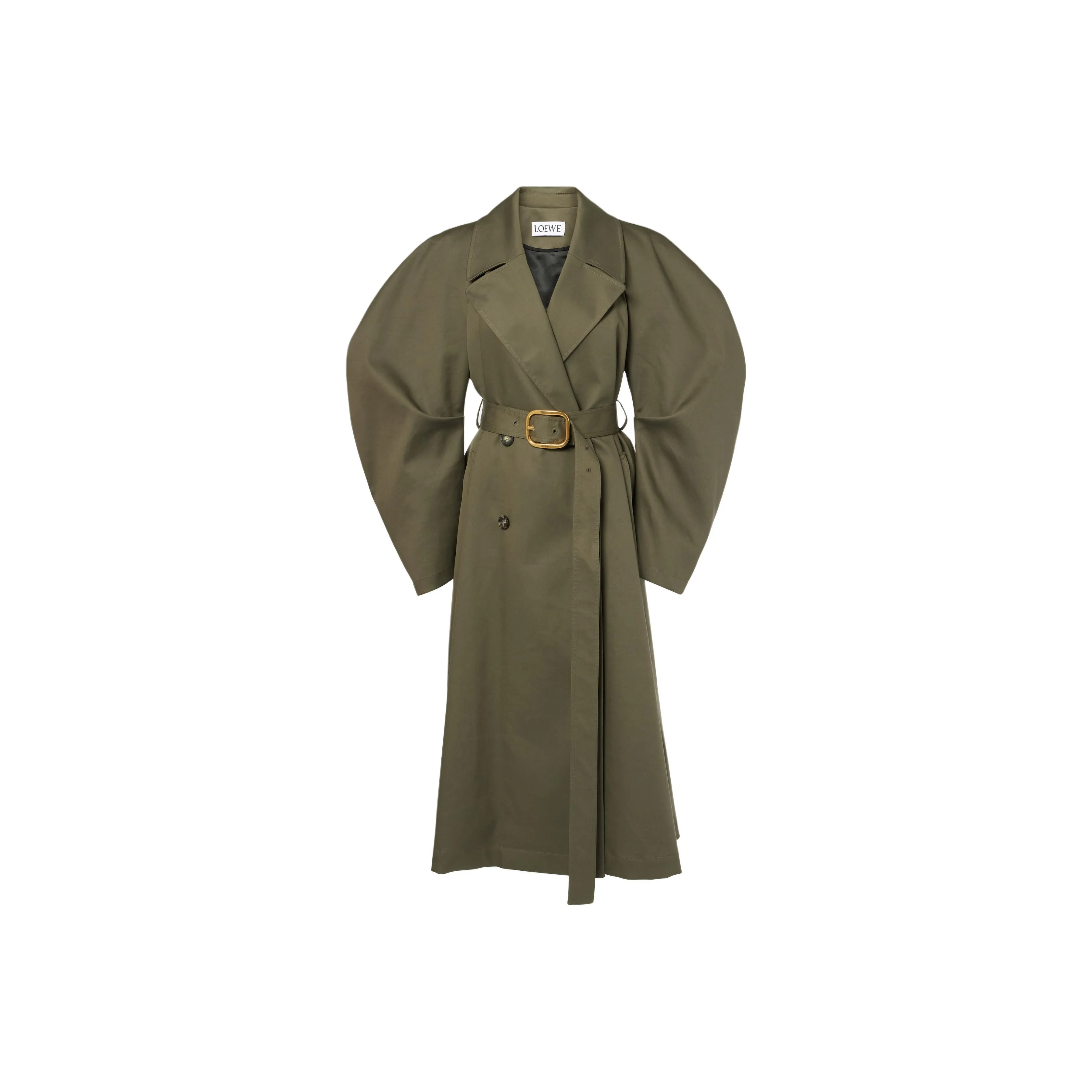 LOEWE Double Breasted Belted Trench Coat