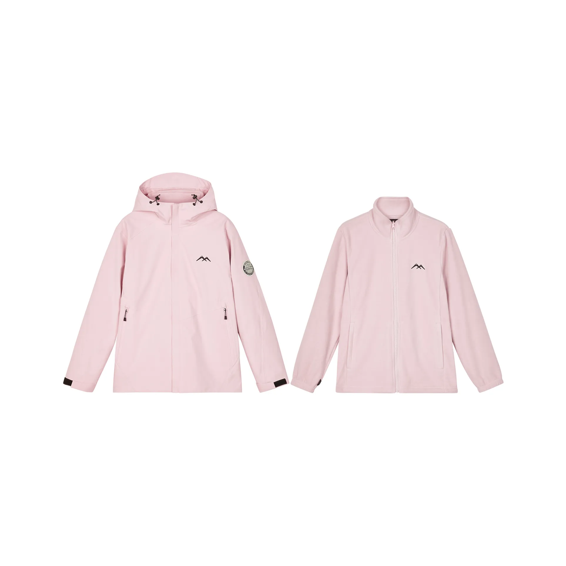 Skechers Waterproof, Windproof, And UV Protection Windbreaker Jacket Unisex Sweet Litchi Pink