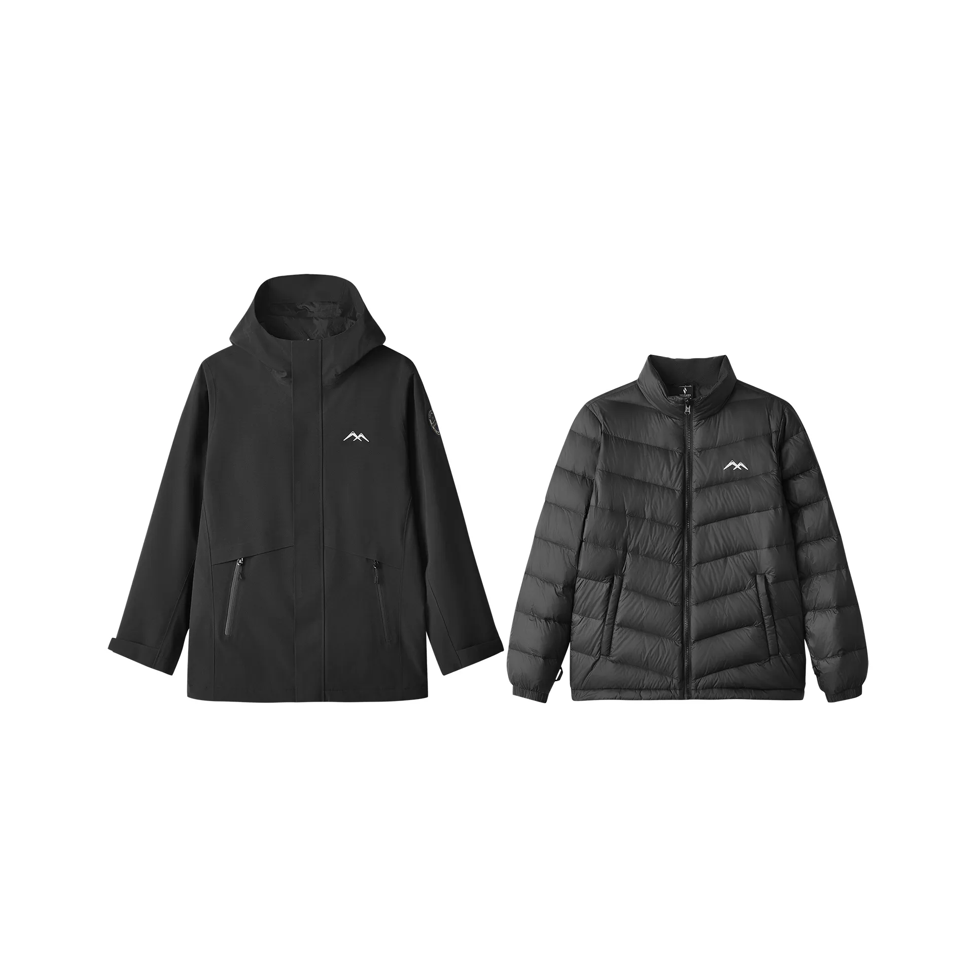 Skechers Hiking Outdoor Поход Городская жизнь Путешествие Коммутирование Ветровка Женские Угольно-черный