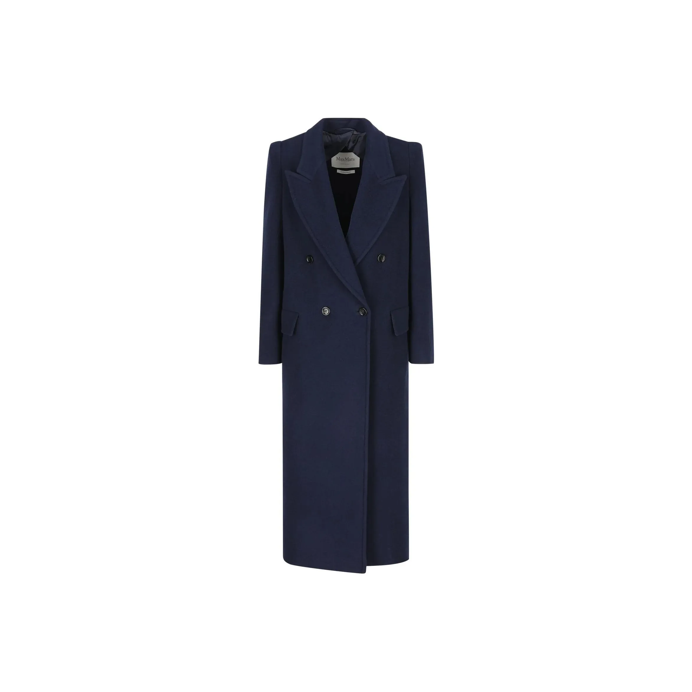 Max Mara Albania1234 Double Breasted Long Sleeved Coat