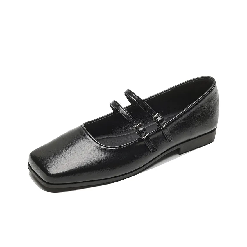 QITUMAUL Грубый каблук Мэри Джейн Женские туфли