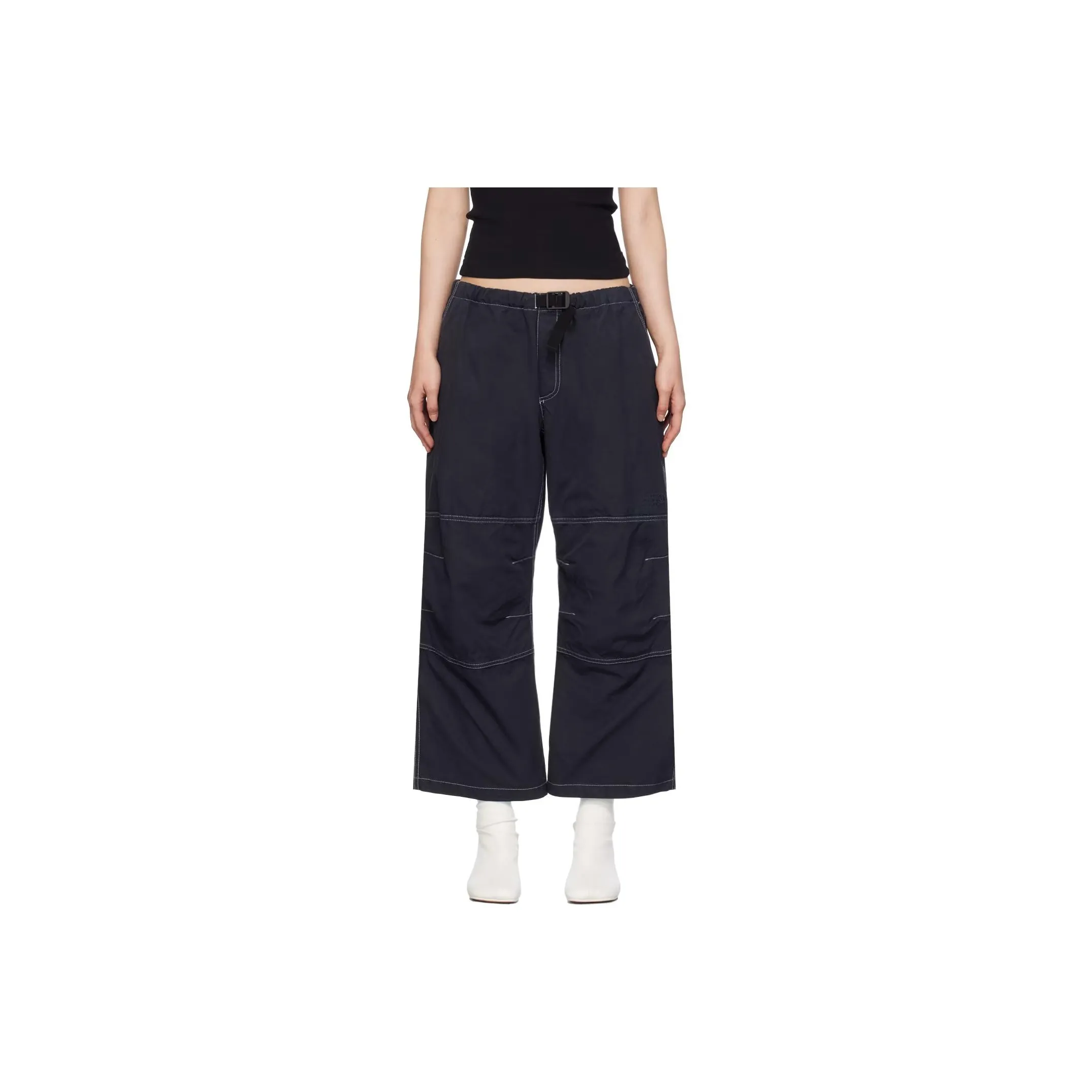MM6 Maison Margiela Casual Pants Women's Black