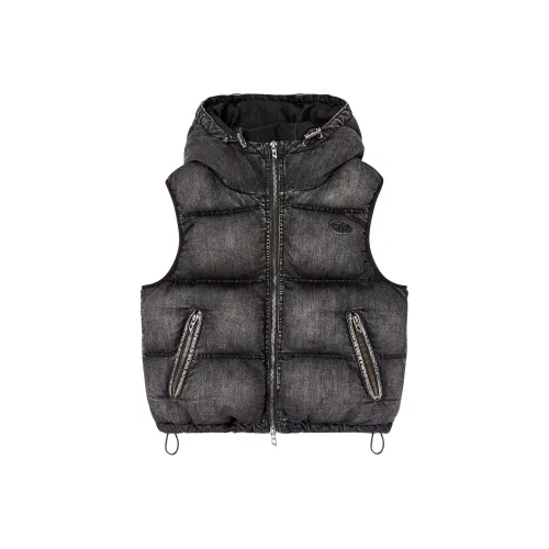 DIESEL SS25 Черный Унисекс Жилеты