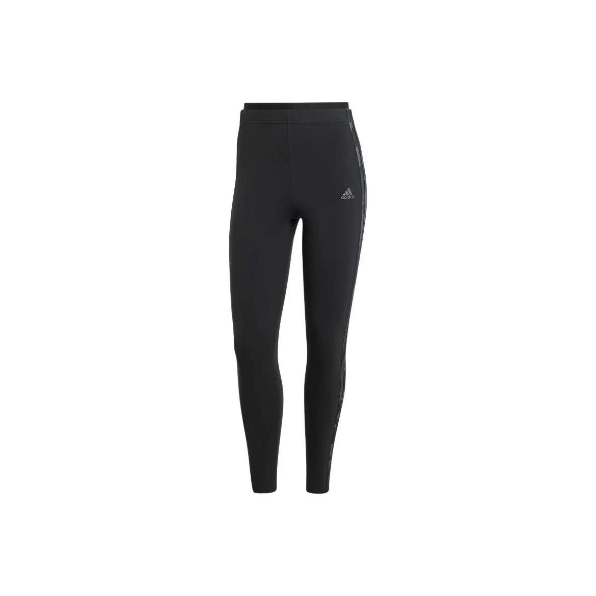 Adidas Women's Essentials 3 Stripes Camo Print 7/8 Length Leggings Black/Multicolor