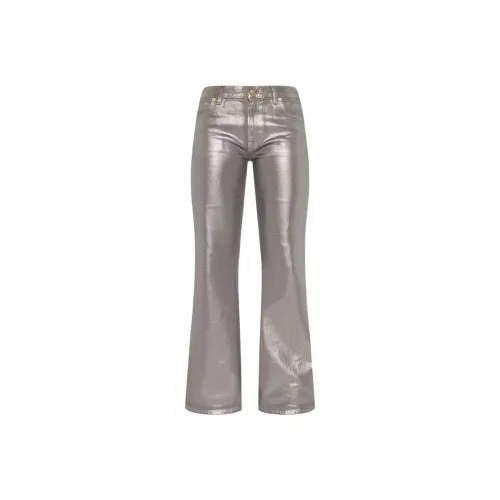 SEVEN FOR ALL MANKIND Шампанское Женские Повседневные Брюки