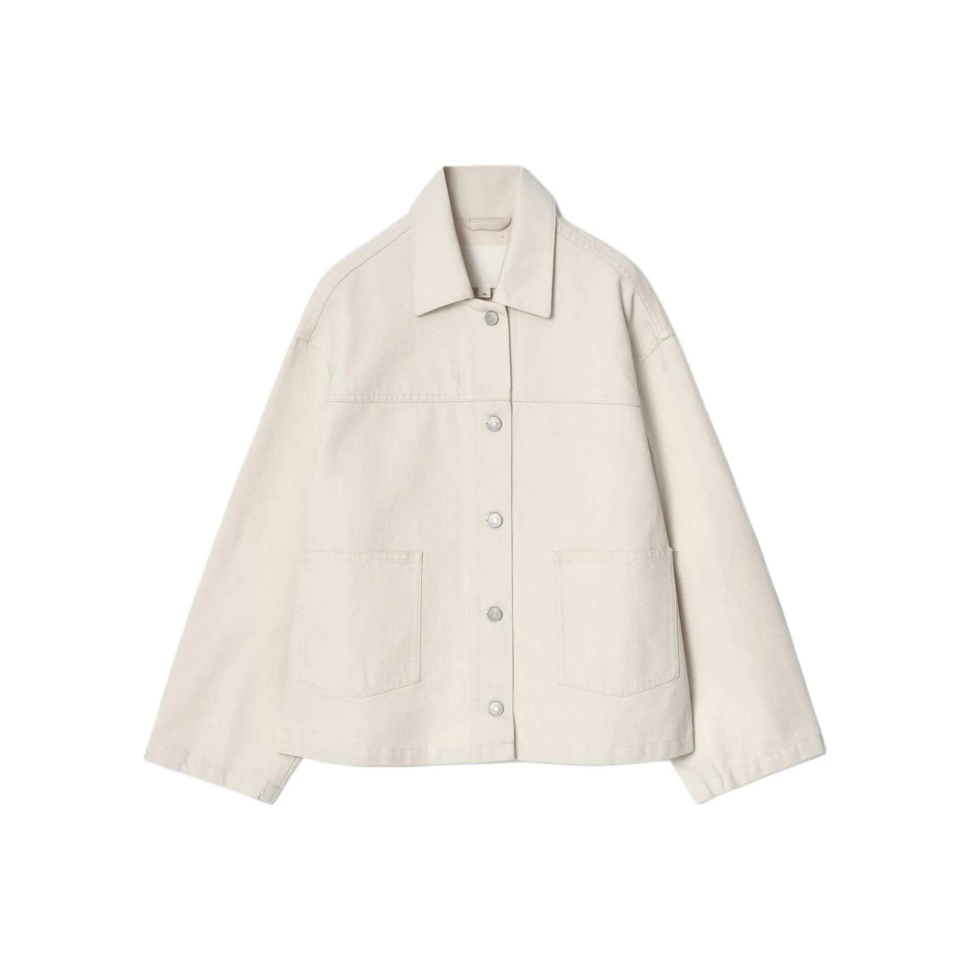 COS Бежевые Женские Джинсовые Куртки