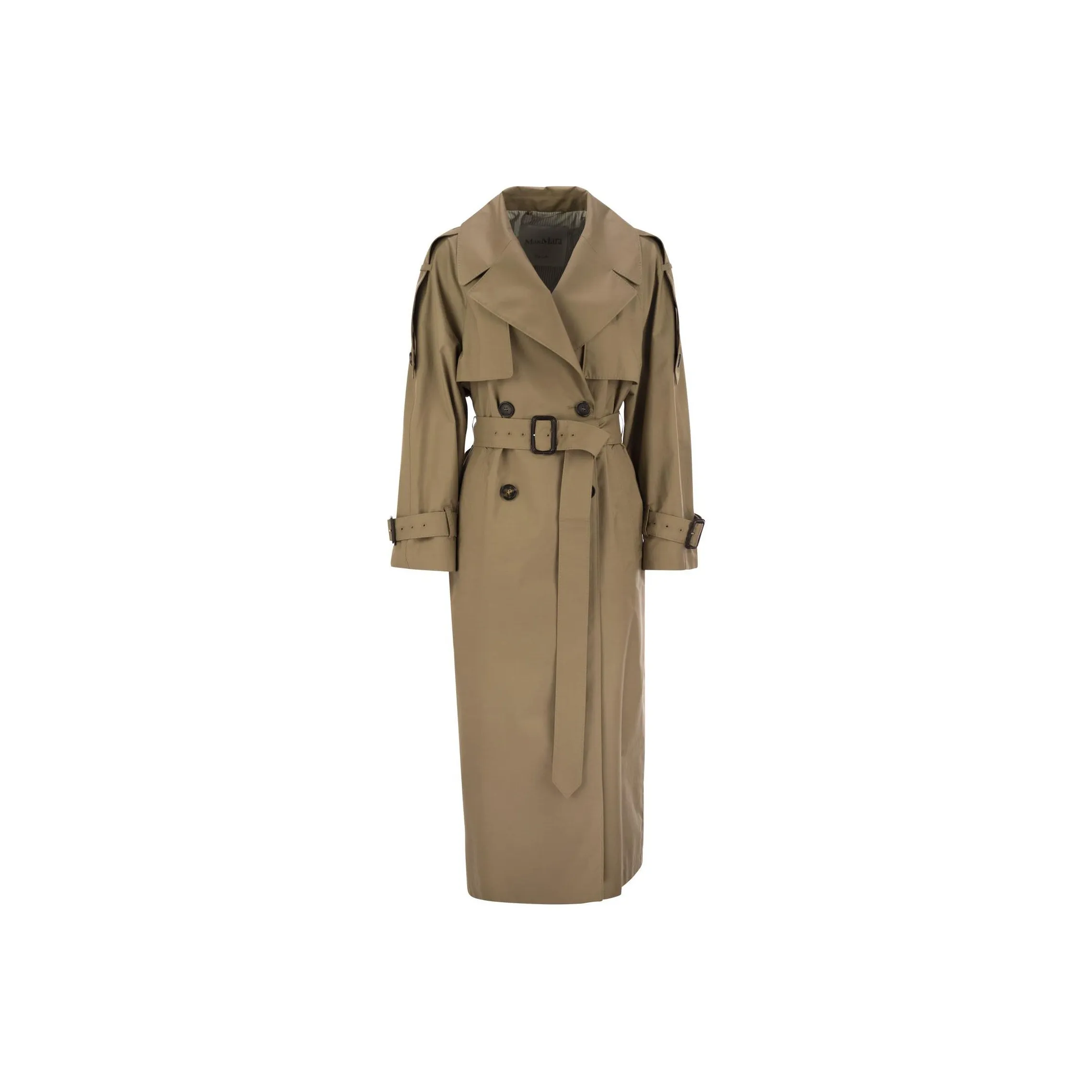 Max Mara The Cube Otello Double Breasted Belted Coat