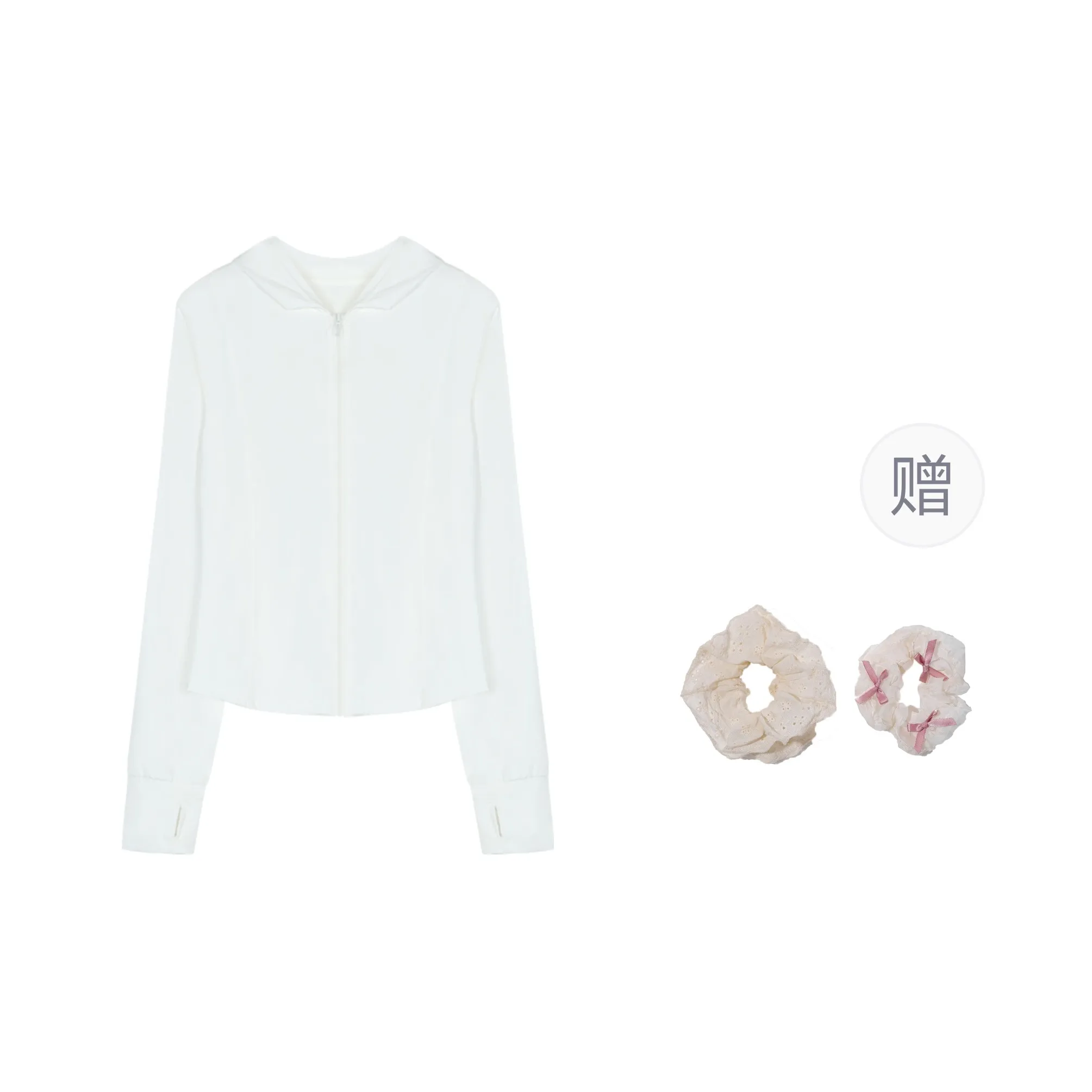 SUSANSAN Breathable Quick Dry Girl UV Protection Coat Petite Breathable Cardigan Ice Silk Top Women's