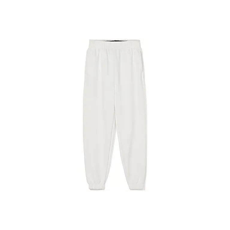 LACOSTE Collaboration Повседневные брюки Женские Белые