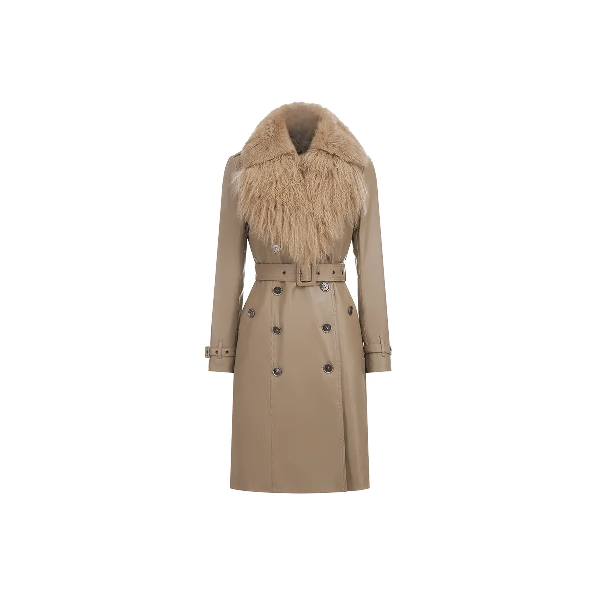 LIZZY Leather Jacket Women's Camel