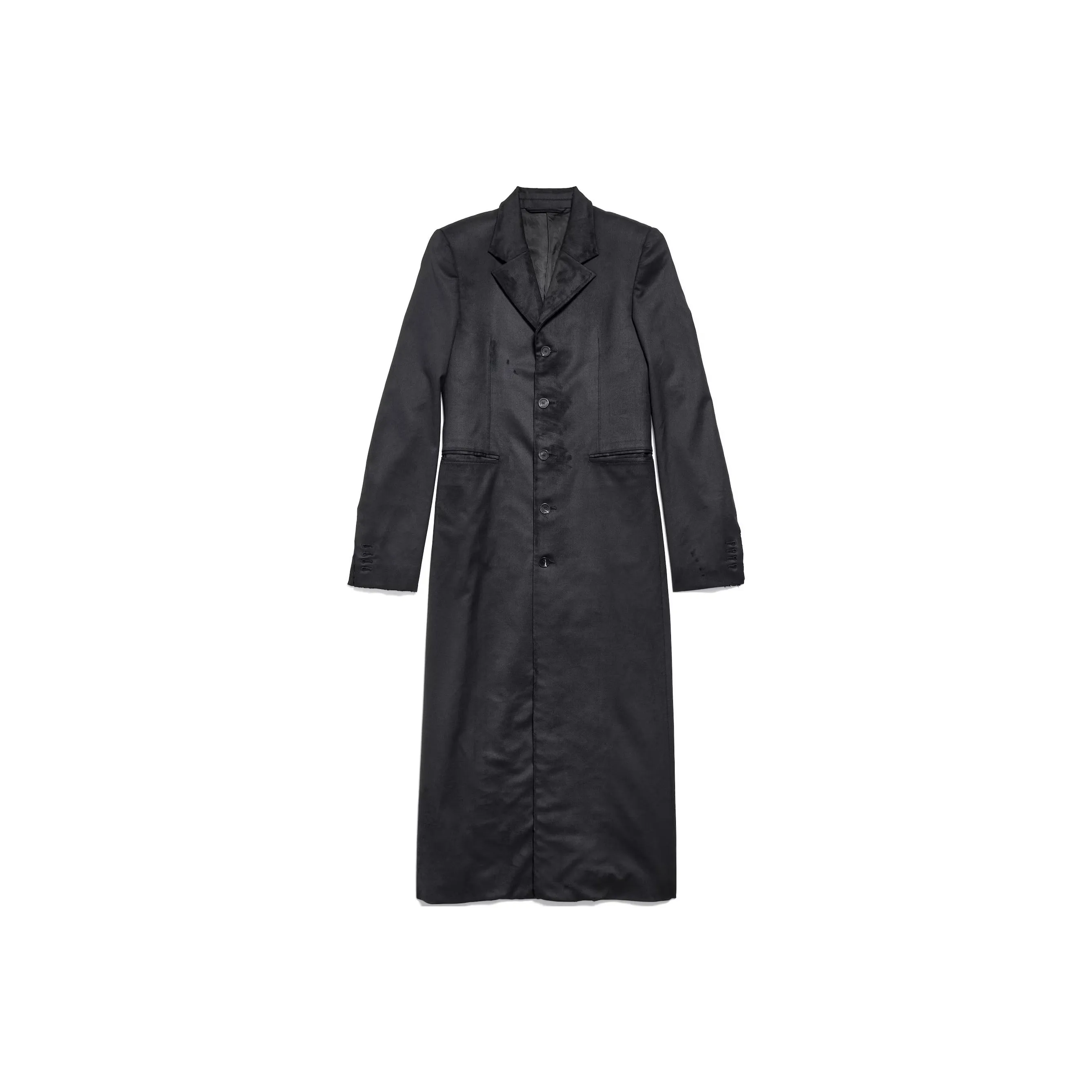 Balenciaga Collared Button Up Coat